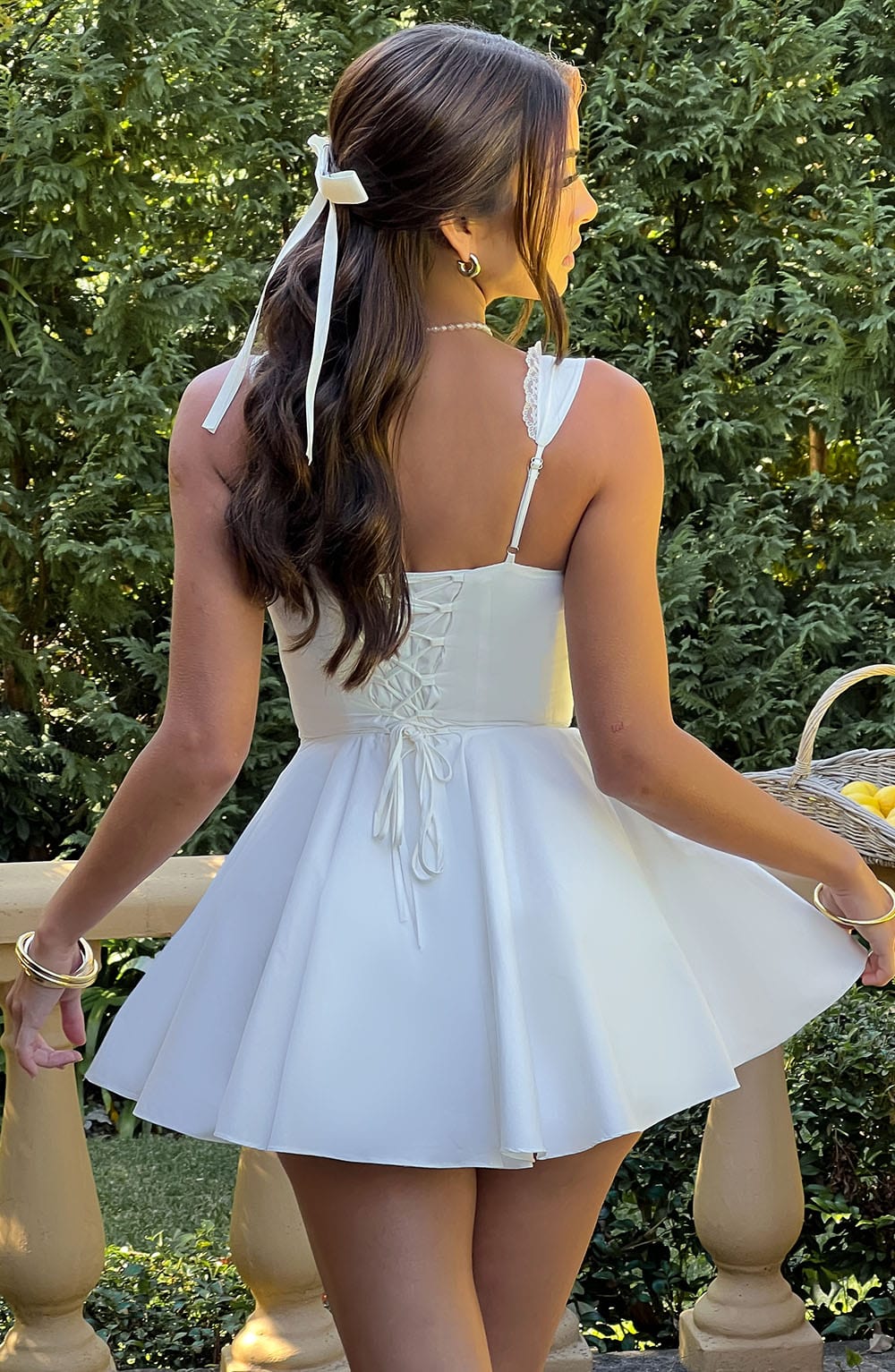 ANTONELLA MINI DRESS - IVORY