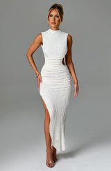 APHRODITE MIDI DRESS - IVORY