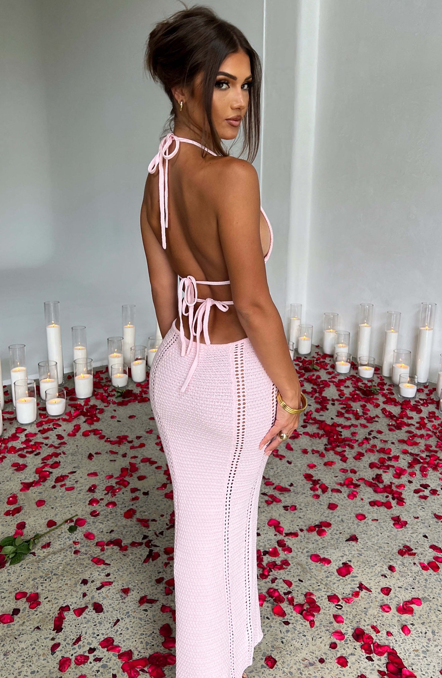 ARABELLA MAXI DRESS - BLUSH