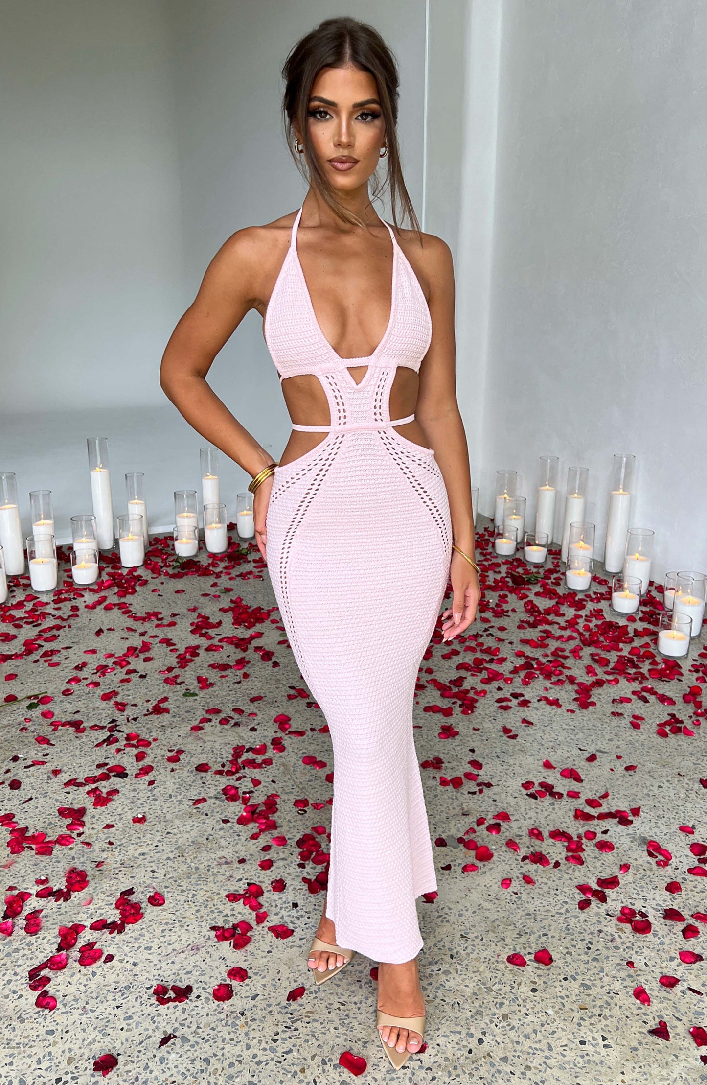 ARABELLA MAXI DRESS - BLUSH