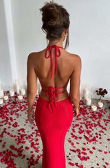 ARABELLA MAXI DRESS - RED