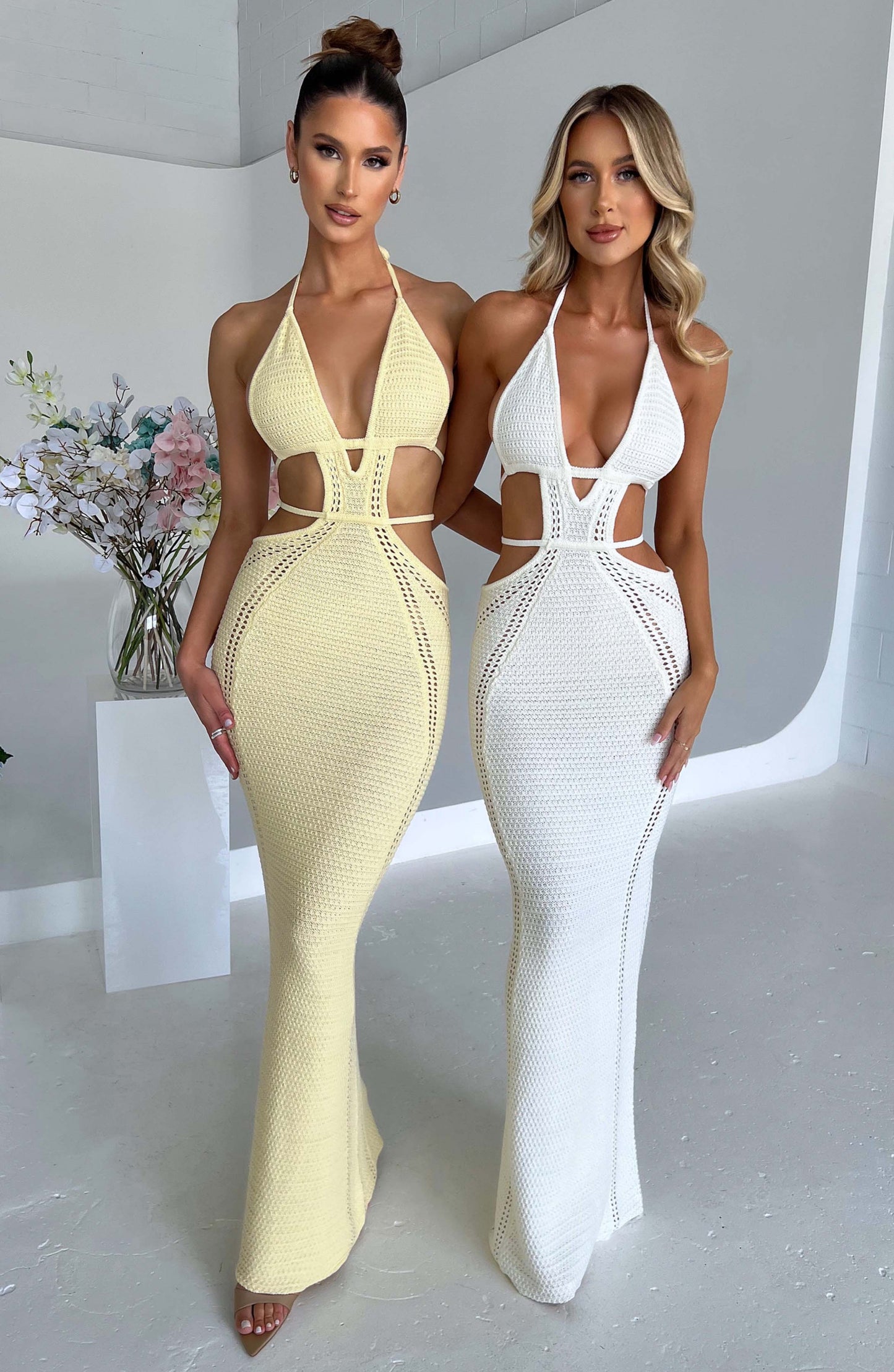 ARABELLA MAXI DRESS - WHITE