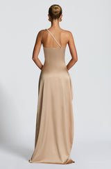 ARIEL MAXI DRESS - CHAMPAGNE
