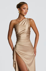 ARIEL MAXI DRESS - CHAMPAGNE