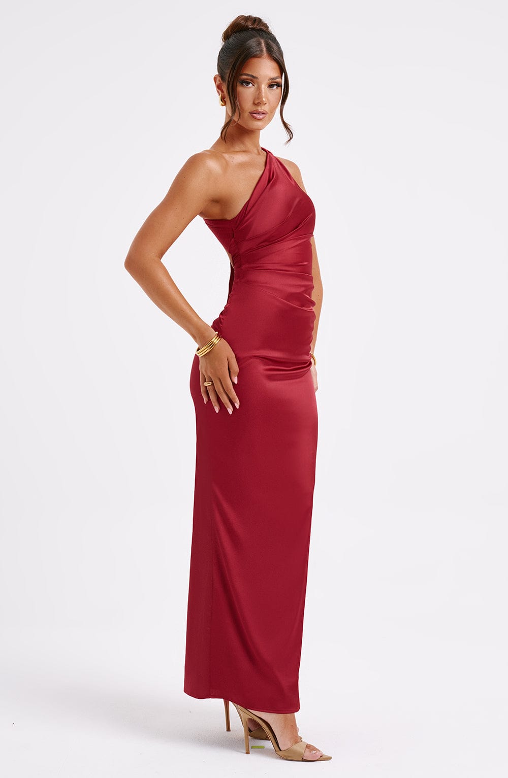 ARIZONA MAXI DRESS - WINE