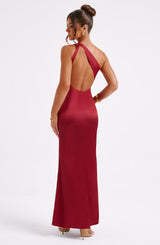ARIZONA MAXI DRESS - WINE