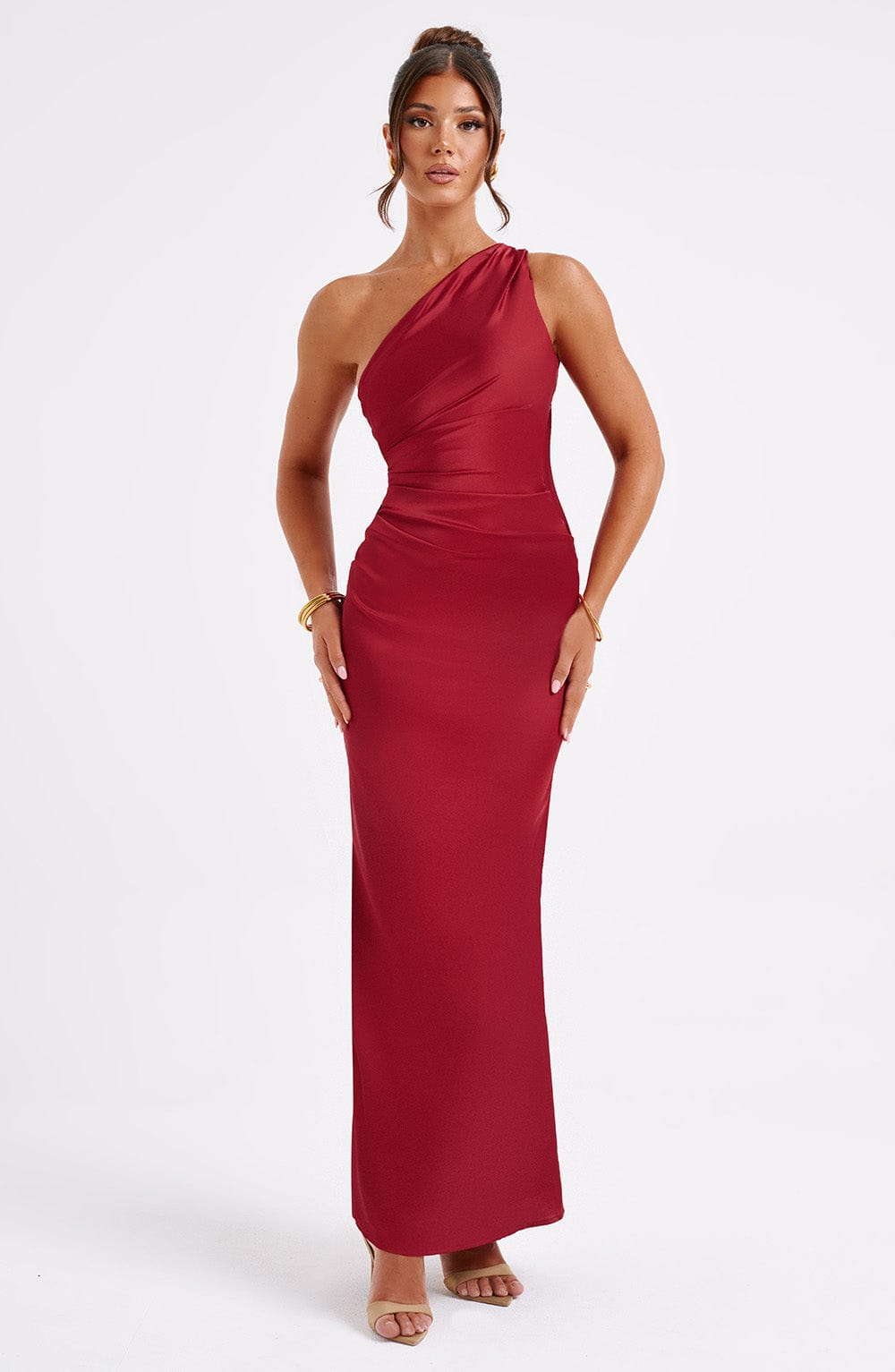 ARIZONA MAXI DRESS - WINE