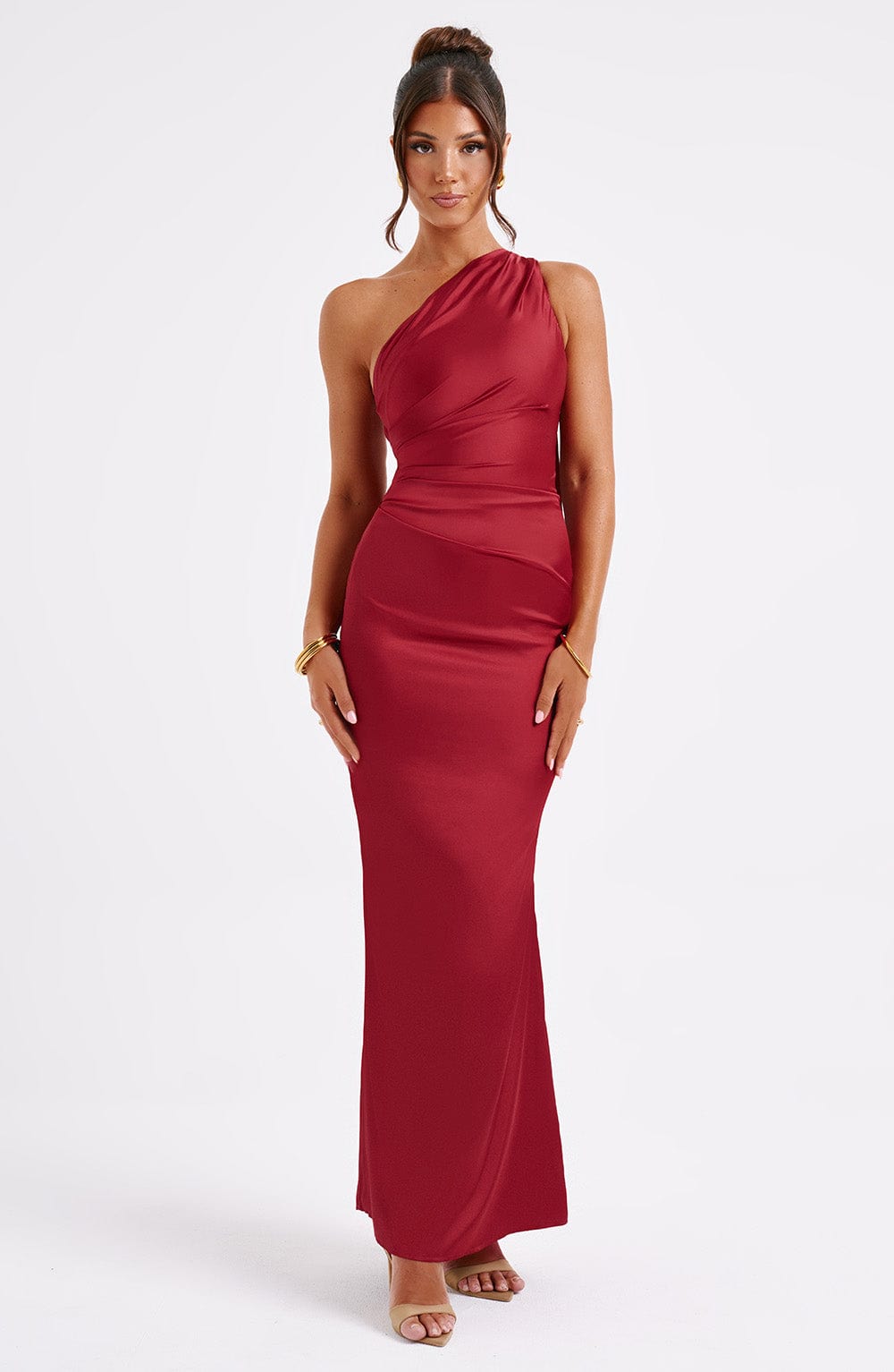 ARIZONA MAXI DRESS - WINE