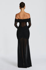 ARLENA MAXI DRESS - BLACK