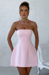 ASHA MINI DRESS - BLUSH