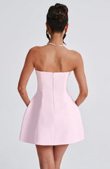 ASHA MINI DRESS - BLUSH