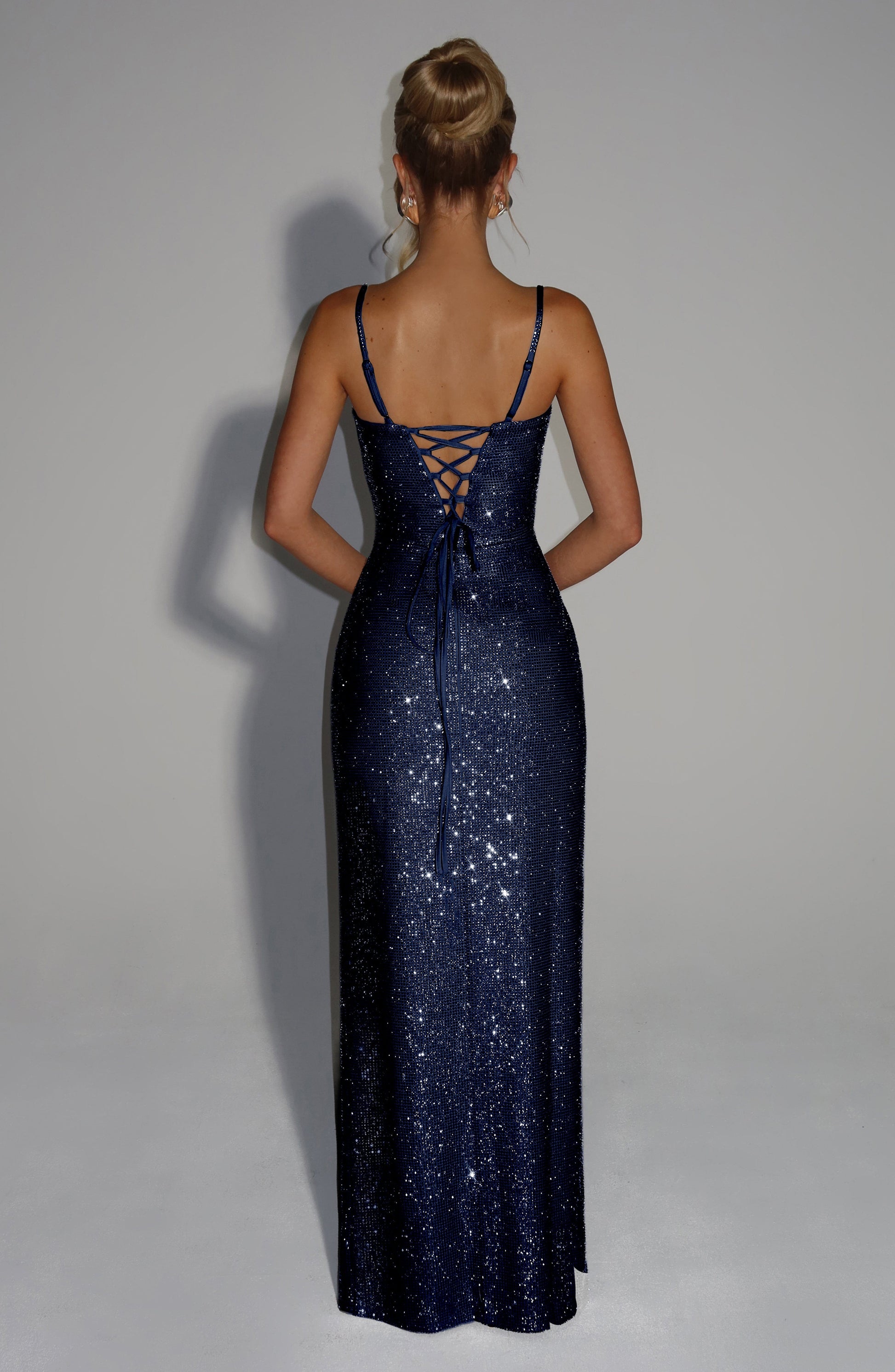 ASHTON MAXI DRESS - NAVY