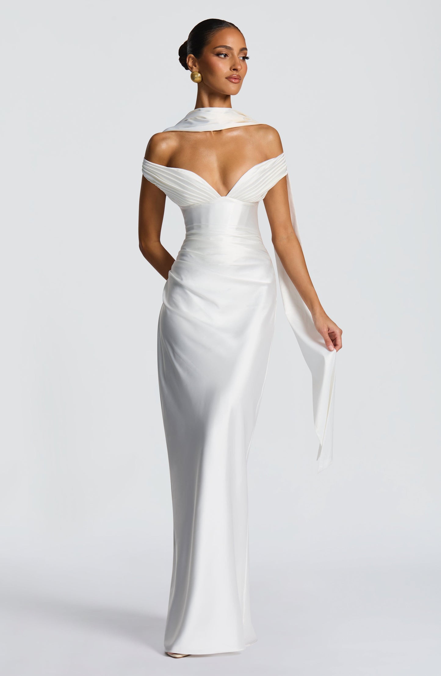 AURELIA MAXI DRESS - IVORY