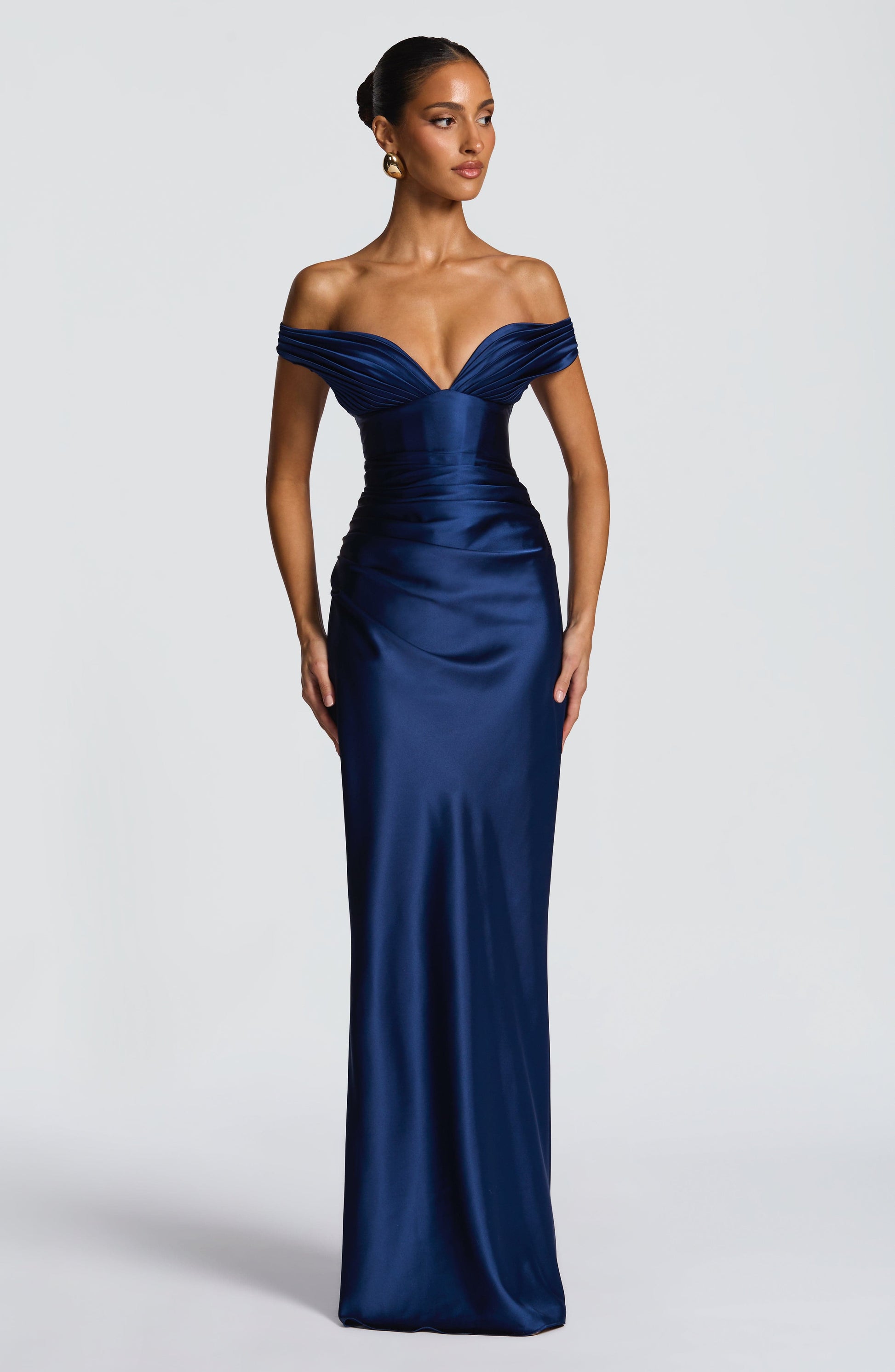 AURELIA MAXI DRESS - NAVY