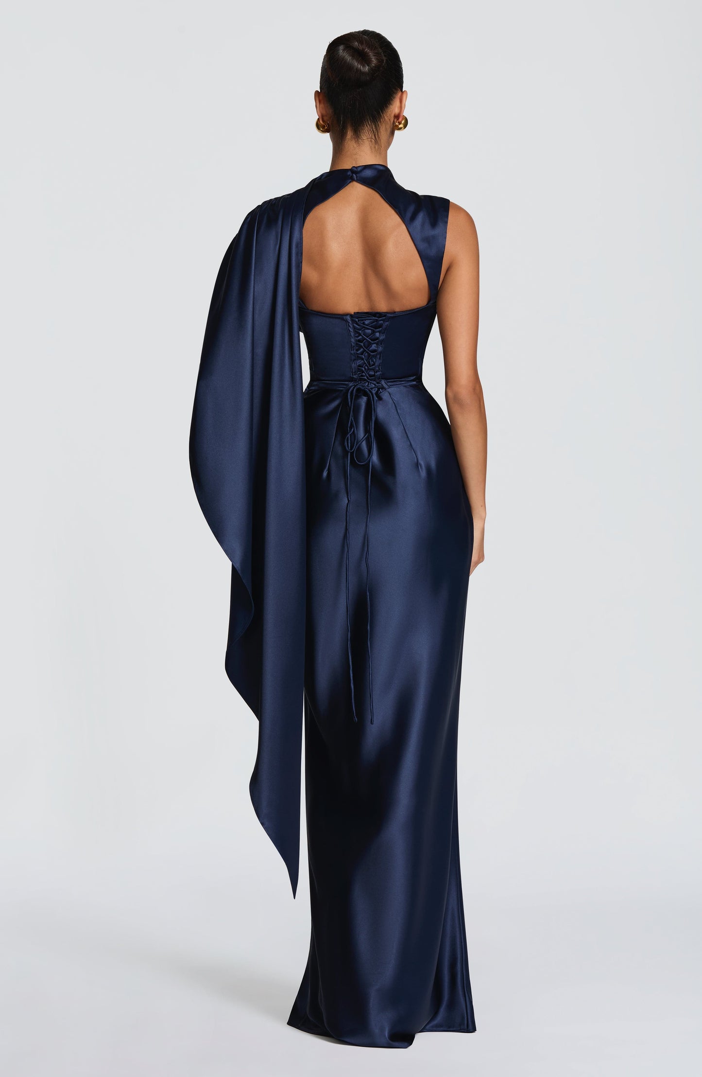 AVENDRA MAXI DRESS - NAVY