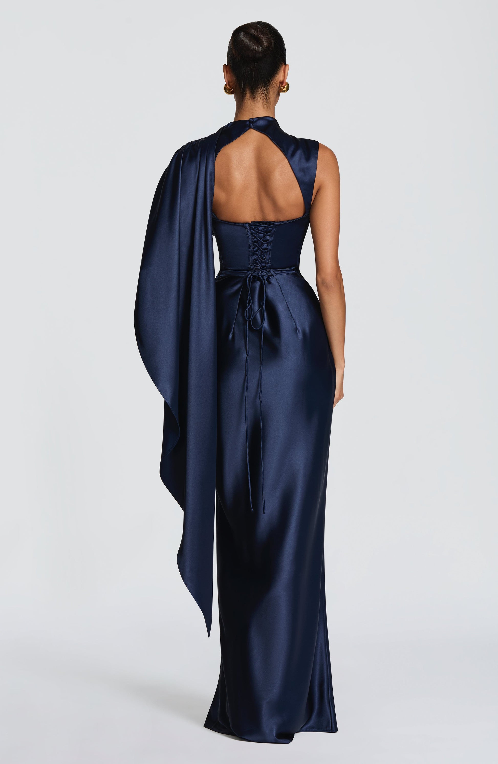 AVENDRA MAXI DRESS - NAVY