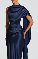 AVENDRA MAXI DRESS - NAVY