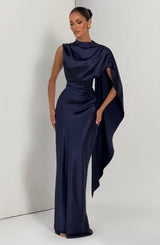 AVENDRA MAXI DRESS - NAVY