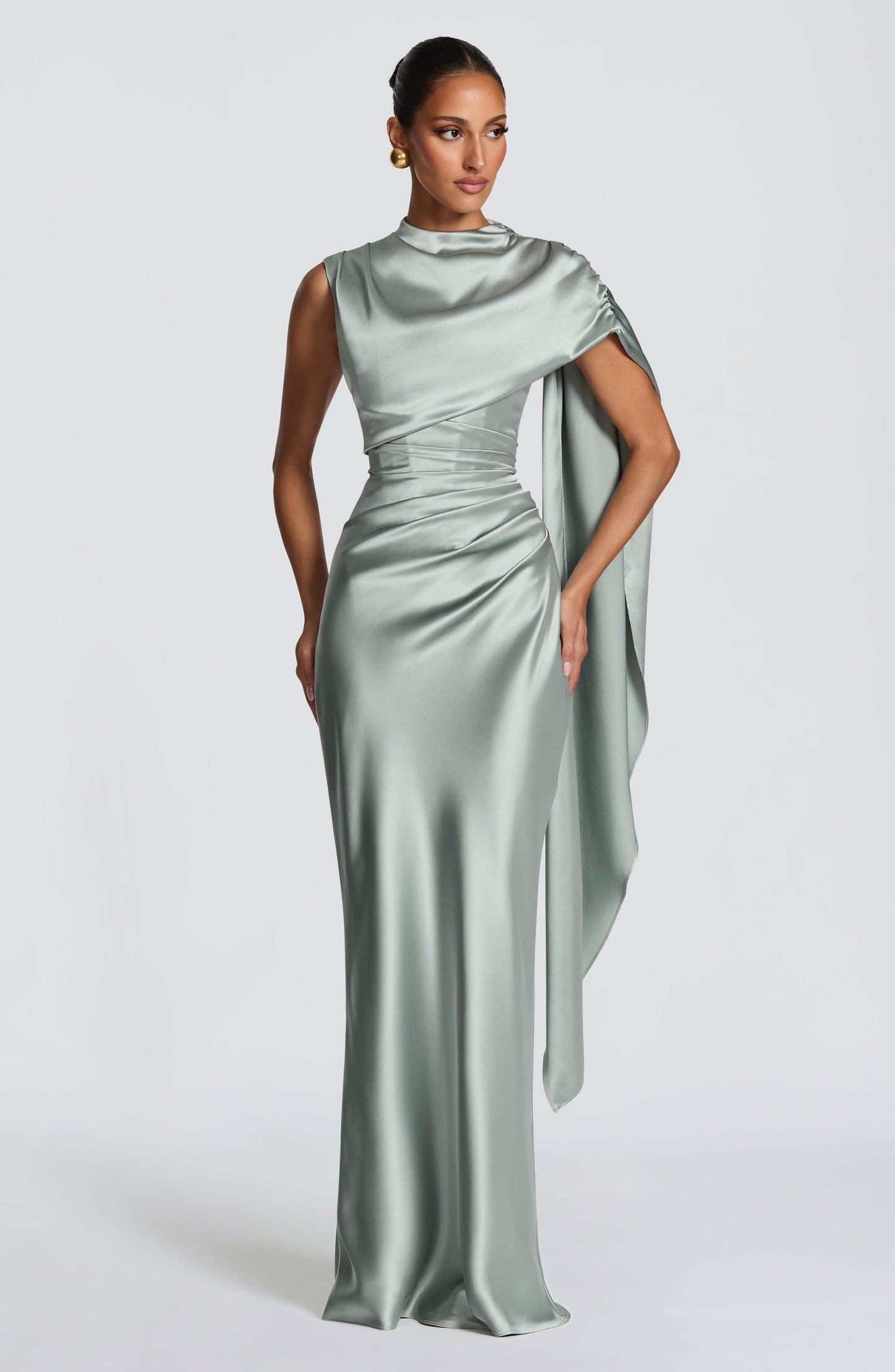 AVENDRA MAXI DRESS - SAGE
