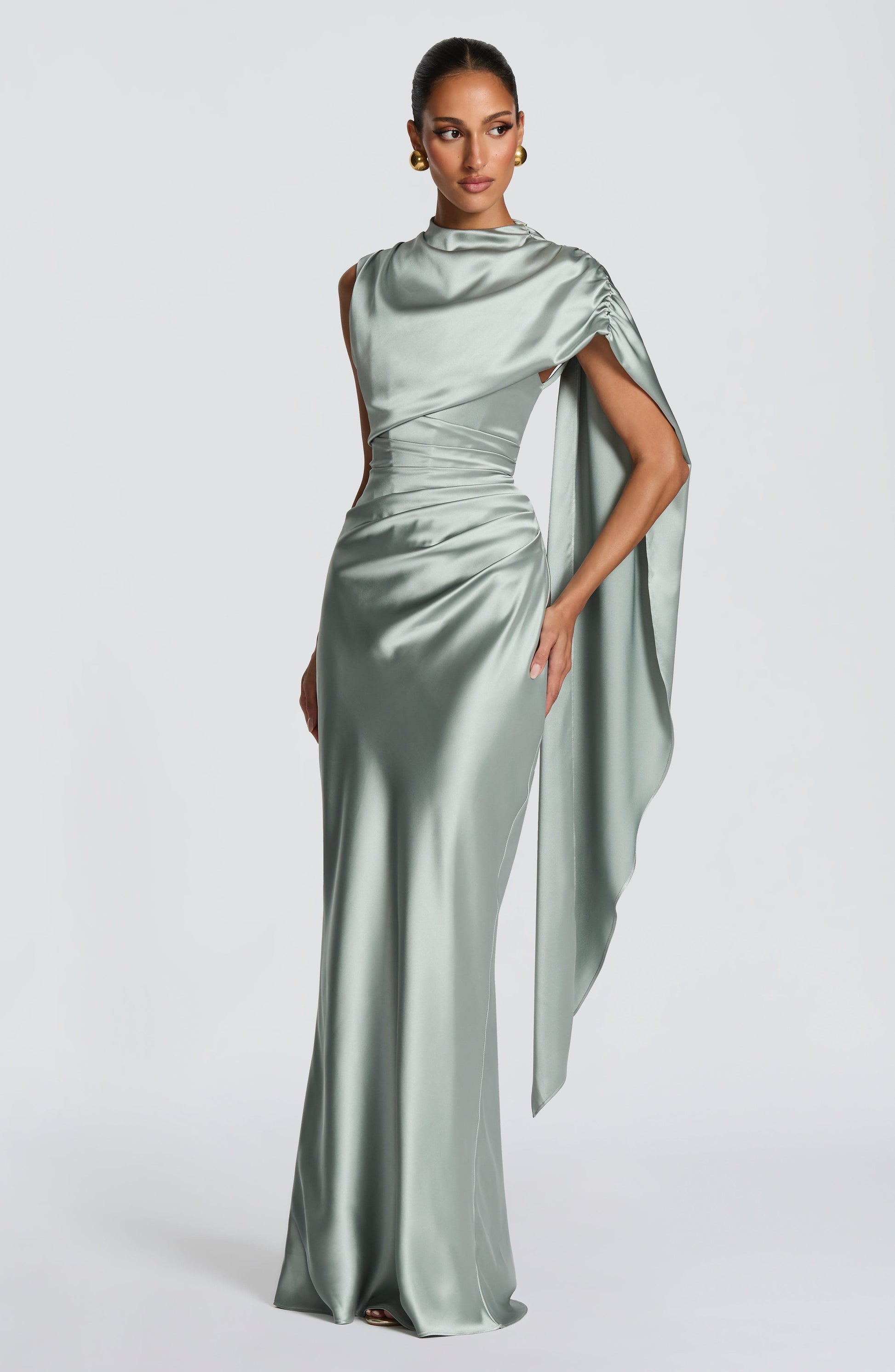 AVENDRA MAXI DRESS - SAGE
