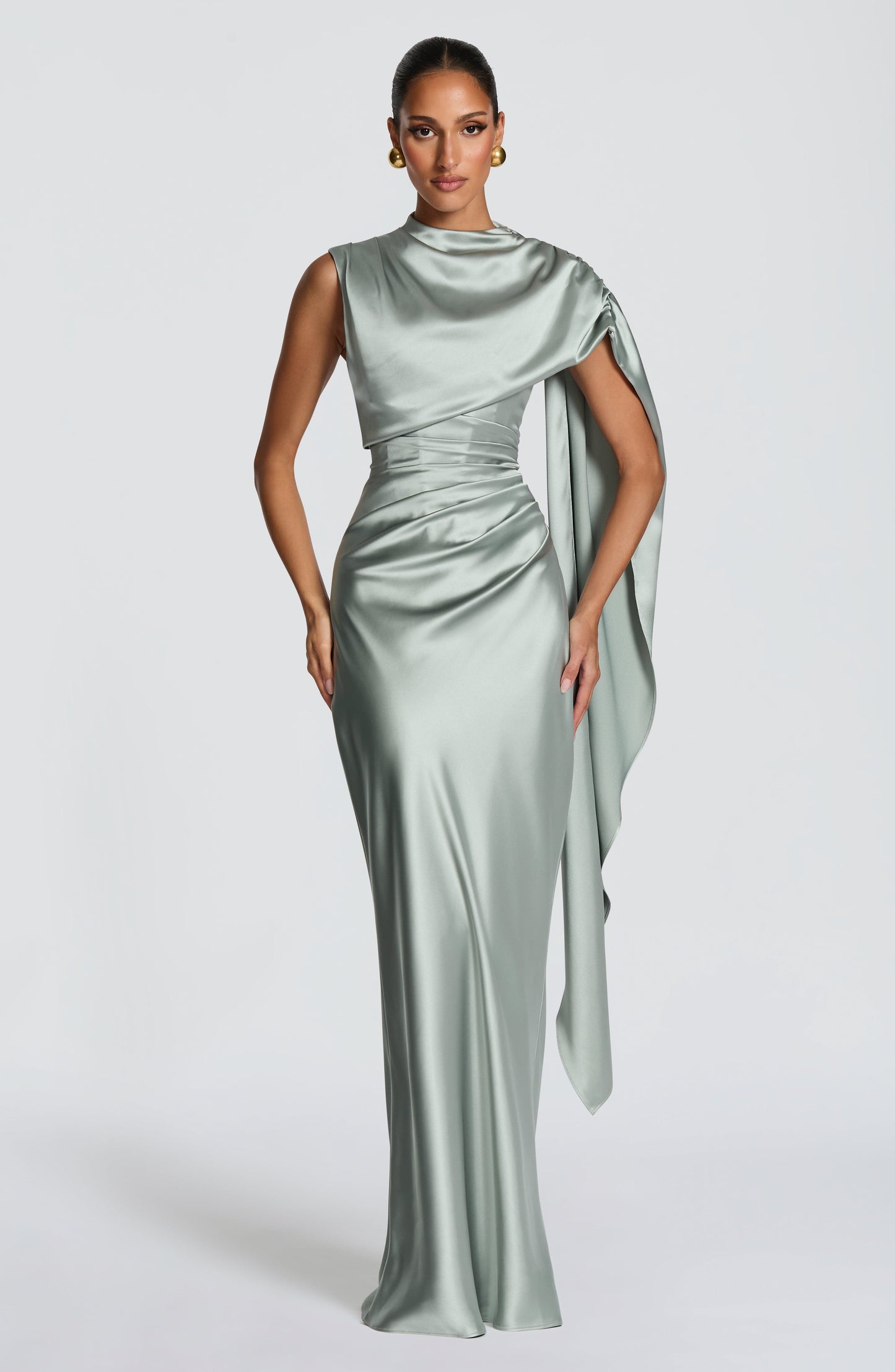 AVENDRA MAXI DRESS - SAGE
