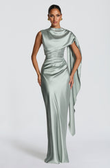 AVENDRA MAXI DRESS - SAGE