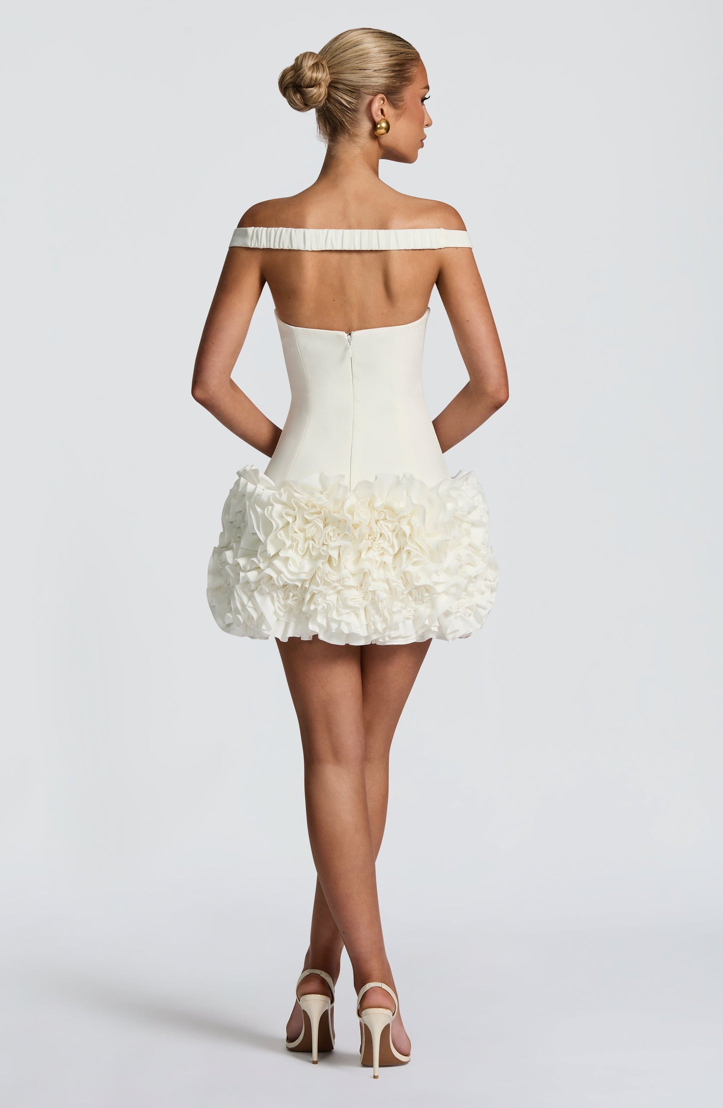AVETA MINI DRESS - IVORY