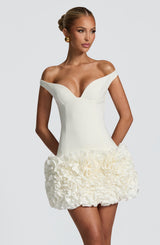 AVETA MINI DRESS - IVORY
