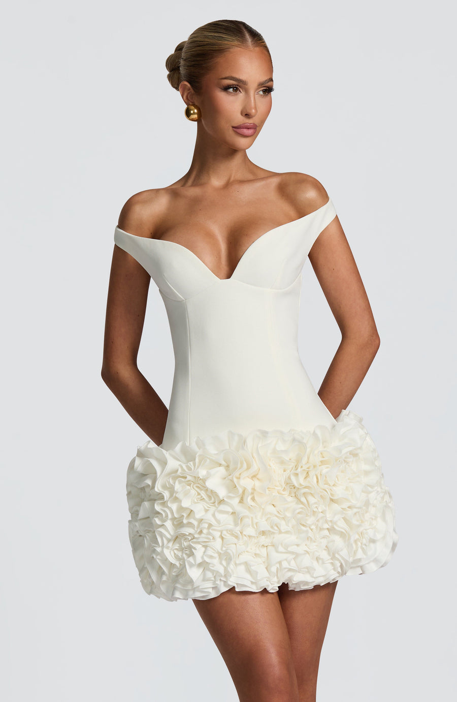 MINIVESTIDO AVETA - MARFIL