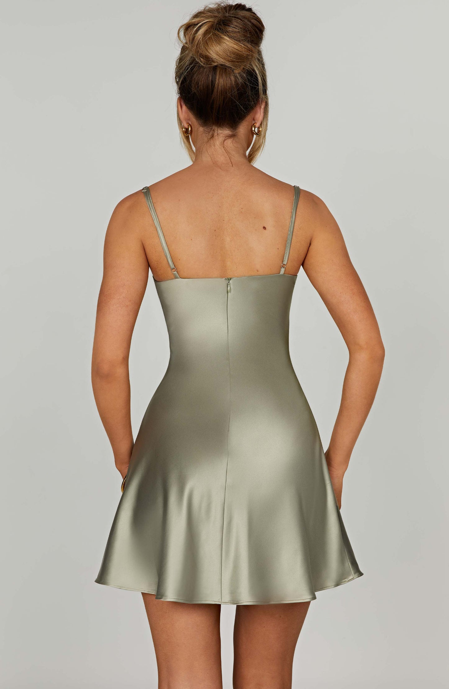 AZARIA MINI DRESS - SAGE