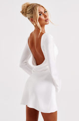 BAMBI MINI DRESS - IVORY