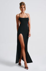 BEATRIX MAXI DRESS - BLACK