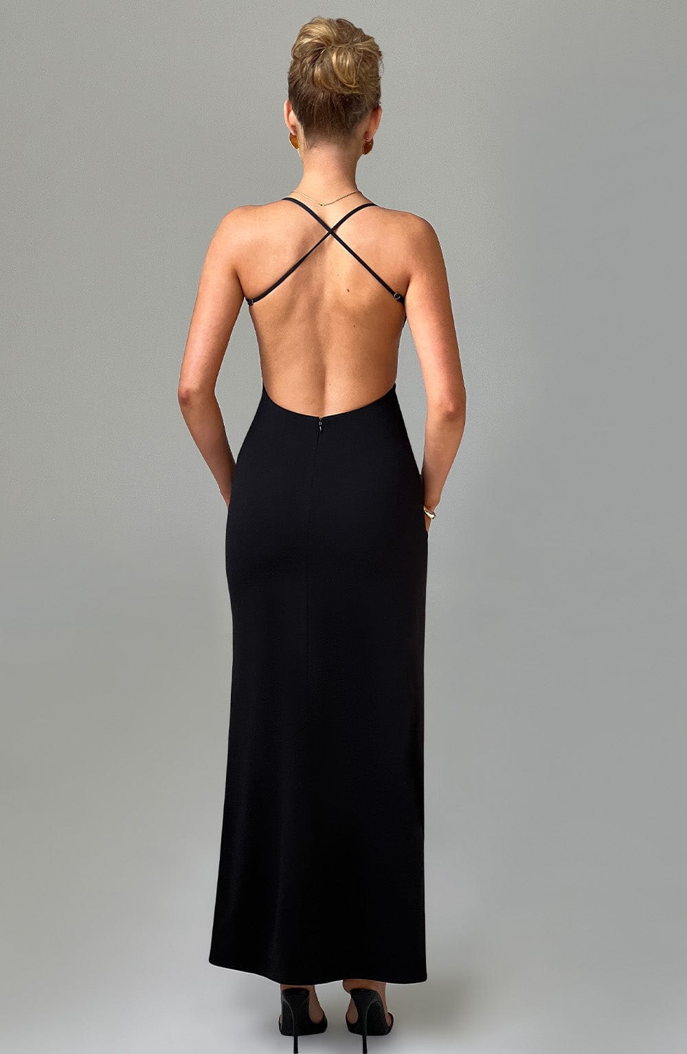 BEATRIX MAXI DRESS - BLACK