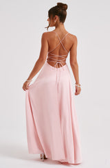 BETHANY MAXI DRESS - BLUSH