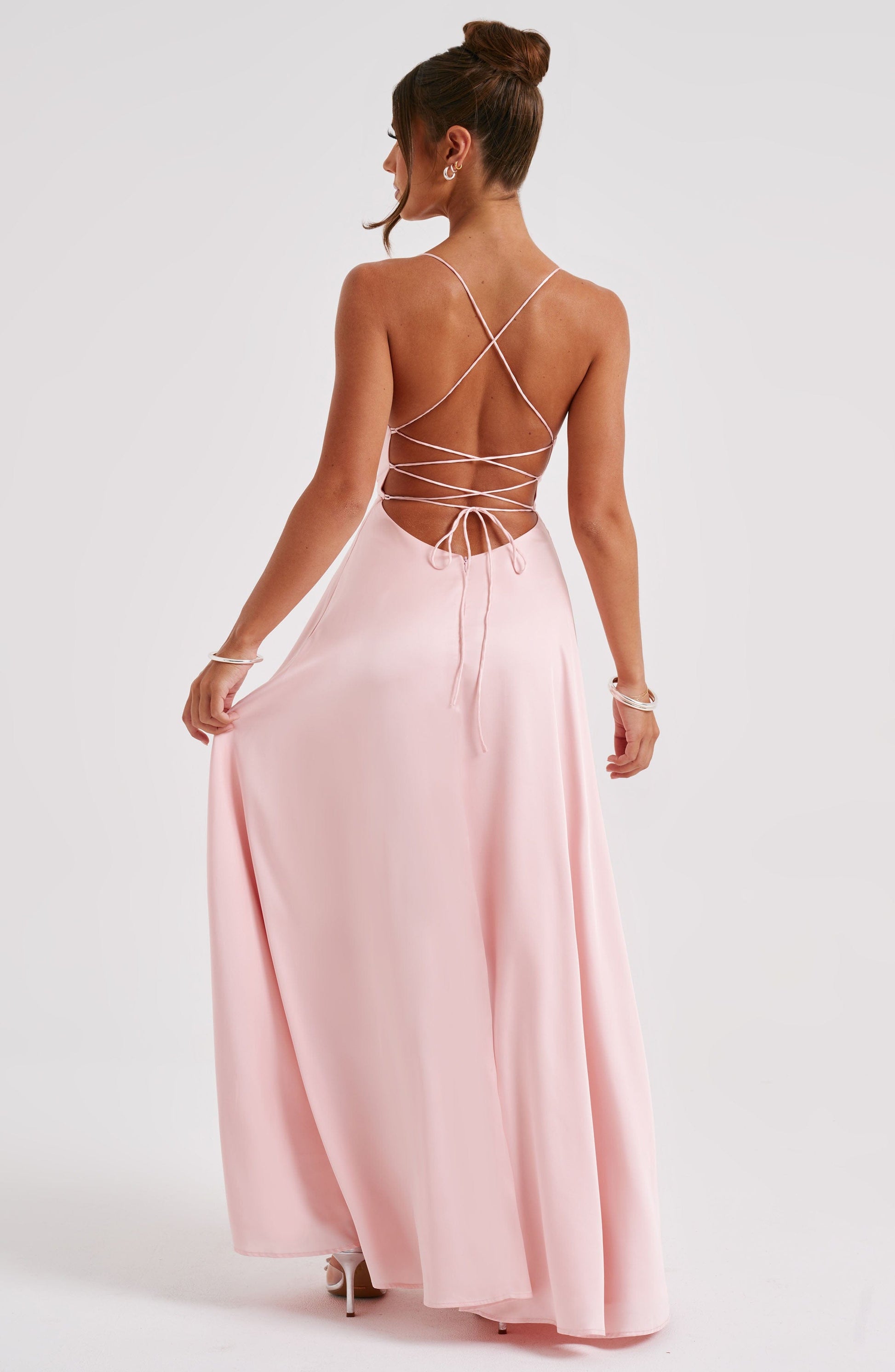 BETHANY MAXI DRESS - BLUSH