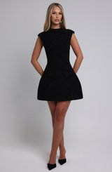 BLAKE MINI DRESS - BLACK