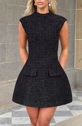 BLAKE MINI DRESS - BLACK
