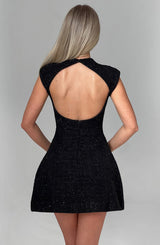 BLAKE MINI DRESS - BLACK