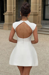 BLAKE MINI DRESS - IVORY