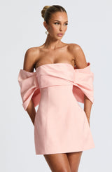 BRIELLA MINI DRESS - BLUSH