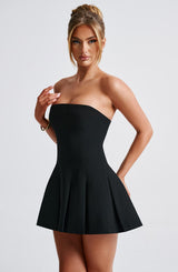 BRYONY MINI DRESS - BLACK