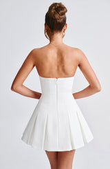 BRYONY MINI DRESS - IVORY