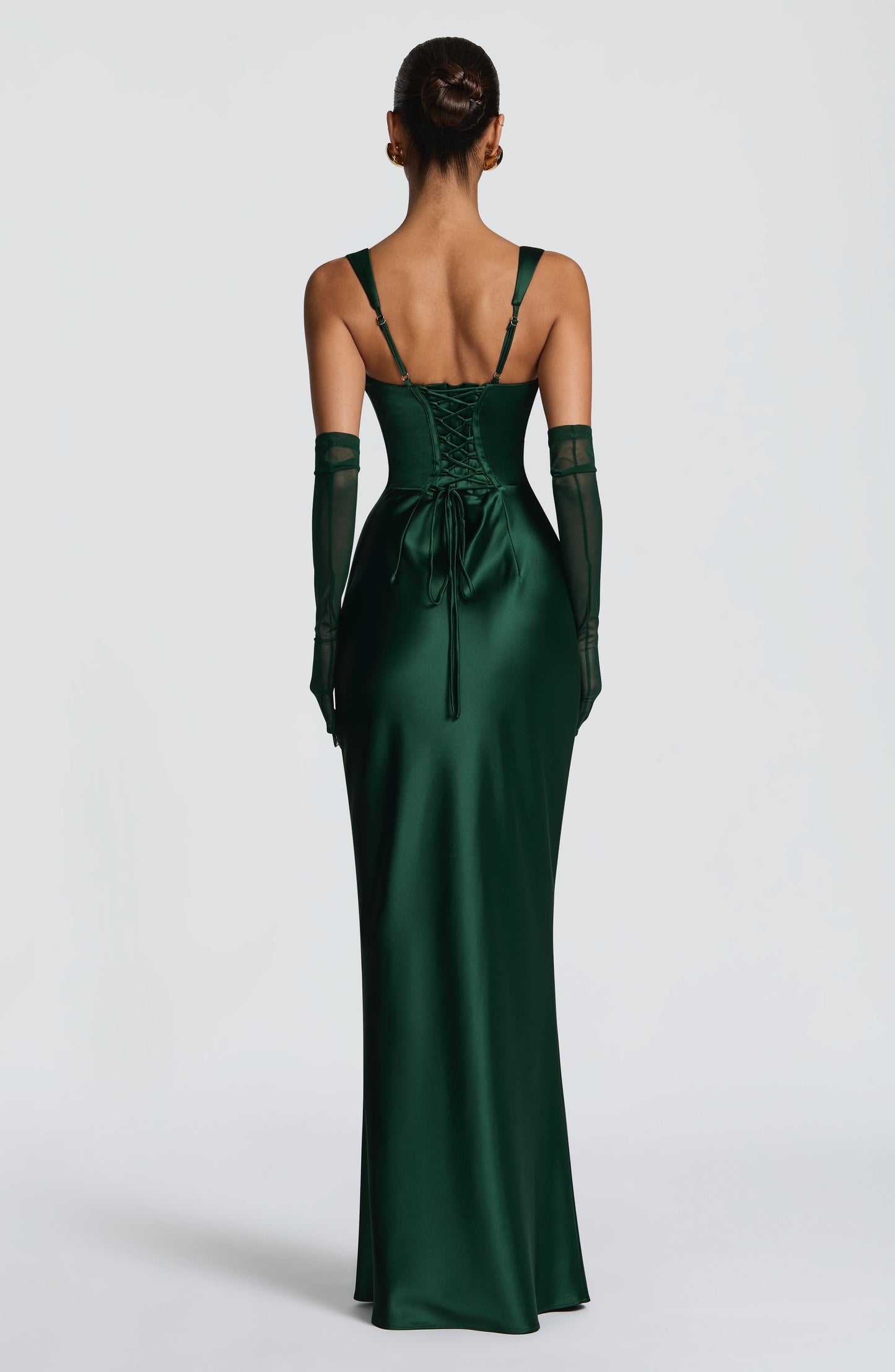 CALANTHE MAXI DRESS - EMERALD