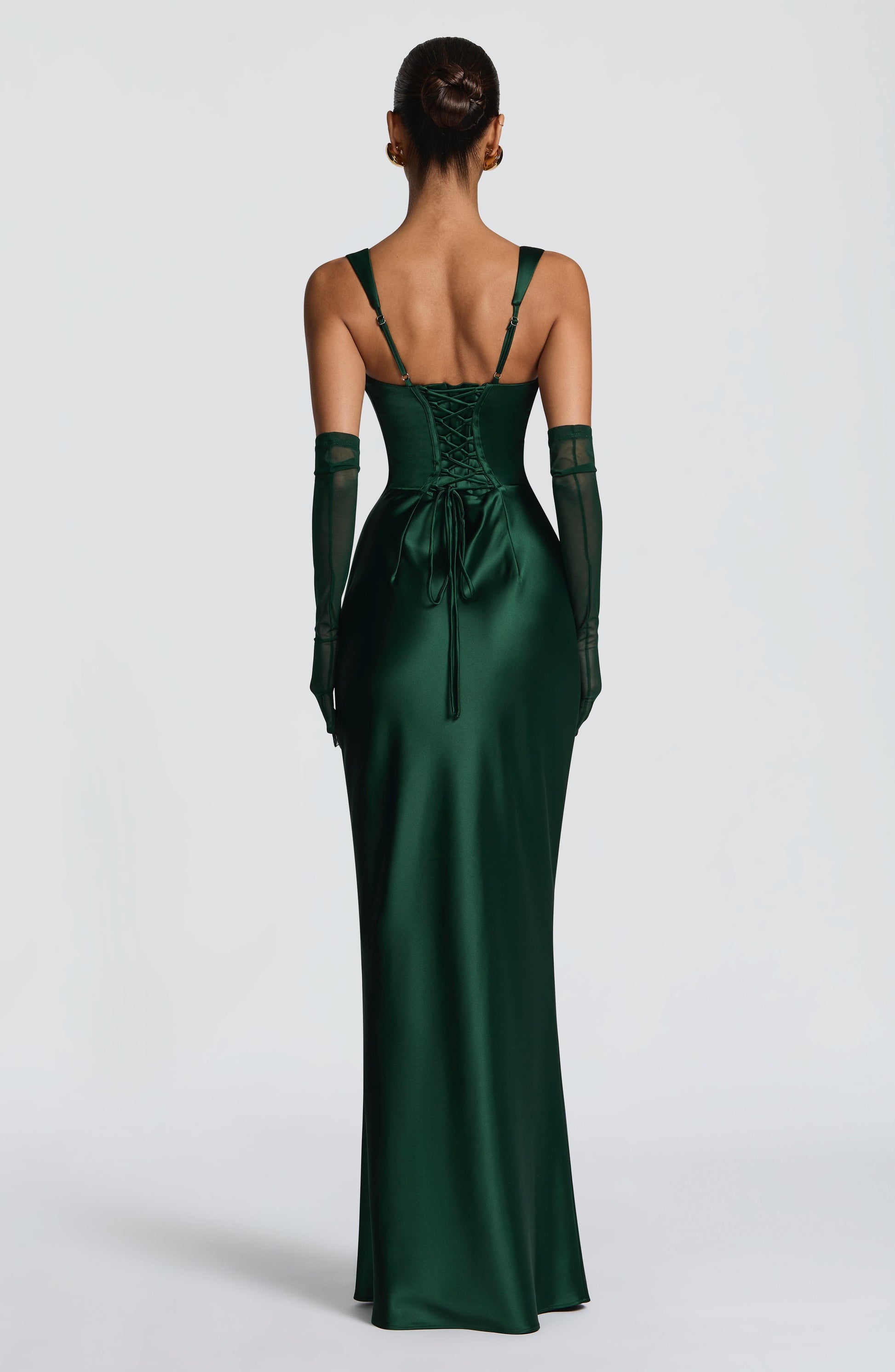 CALANTHE MAXI DRESS - EMERALD