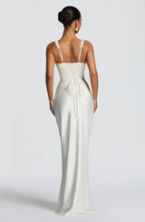 CALANTHE MAXI DRESS - IVORY