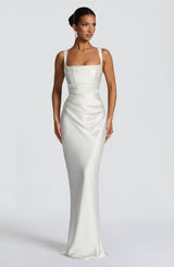CALANTHE MAXI DRESS - IVORY