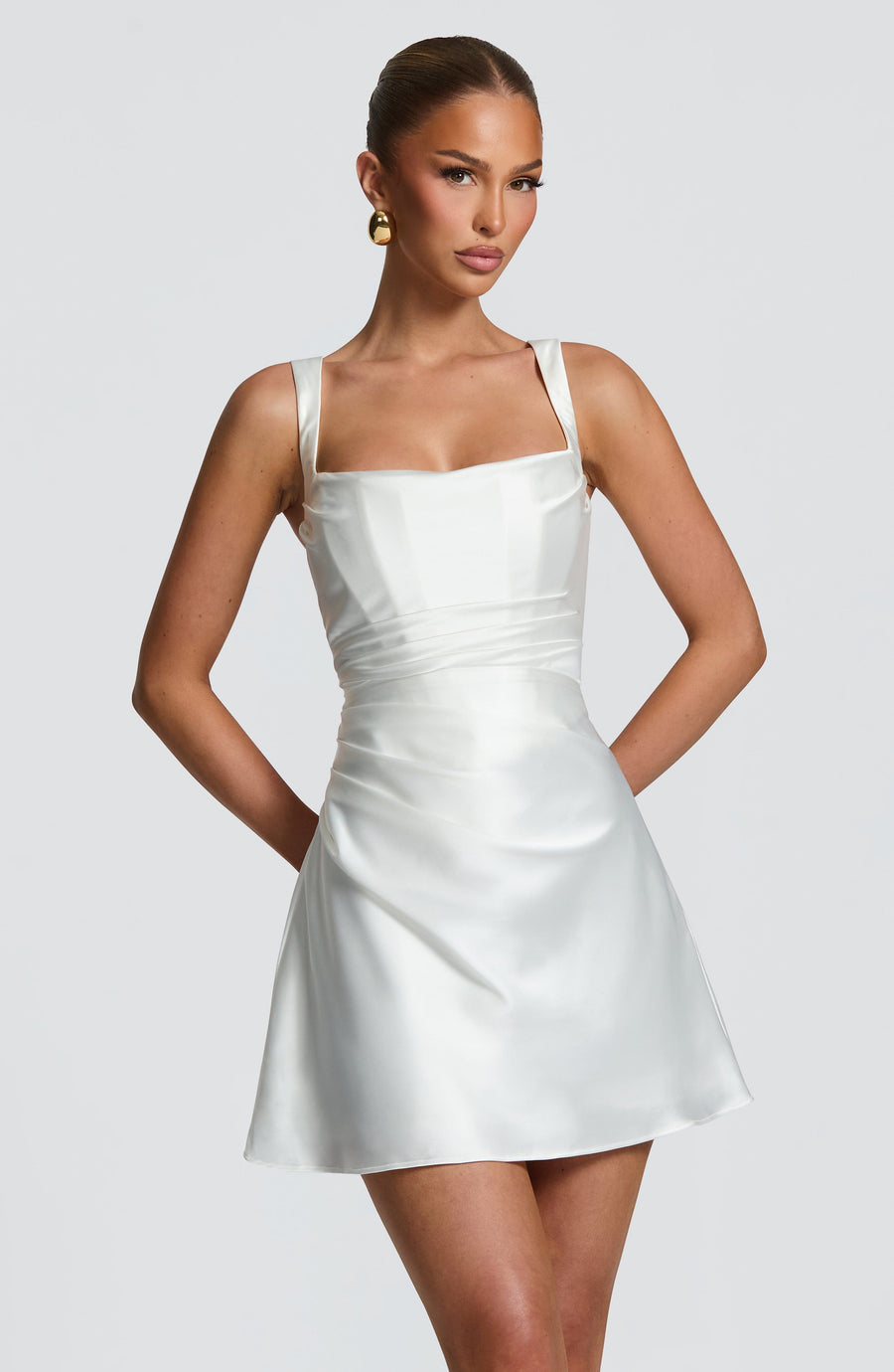 MINIVESTIDO CALANTHE - MARFIL