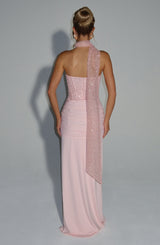 CARINA MAXI DRESS - BLUSH
