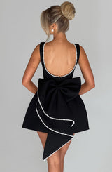 CARRIE MINI DRESS - BLACK