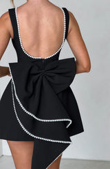 CARRIE MINI DRESS - BLACK